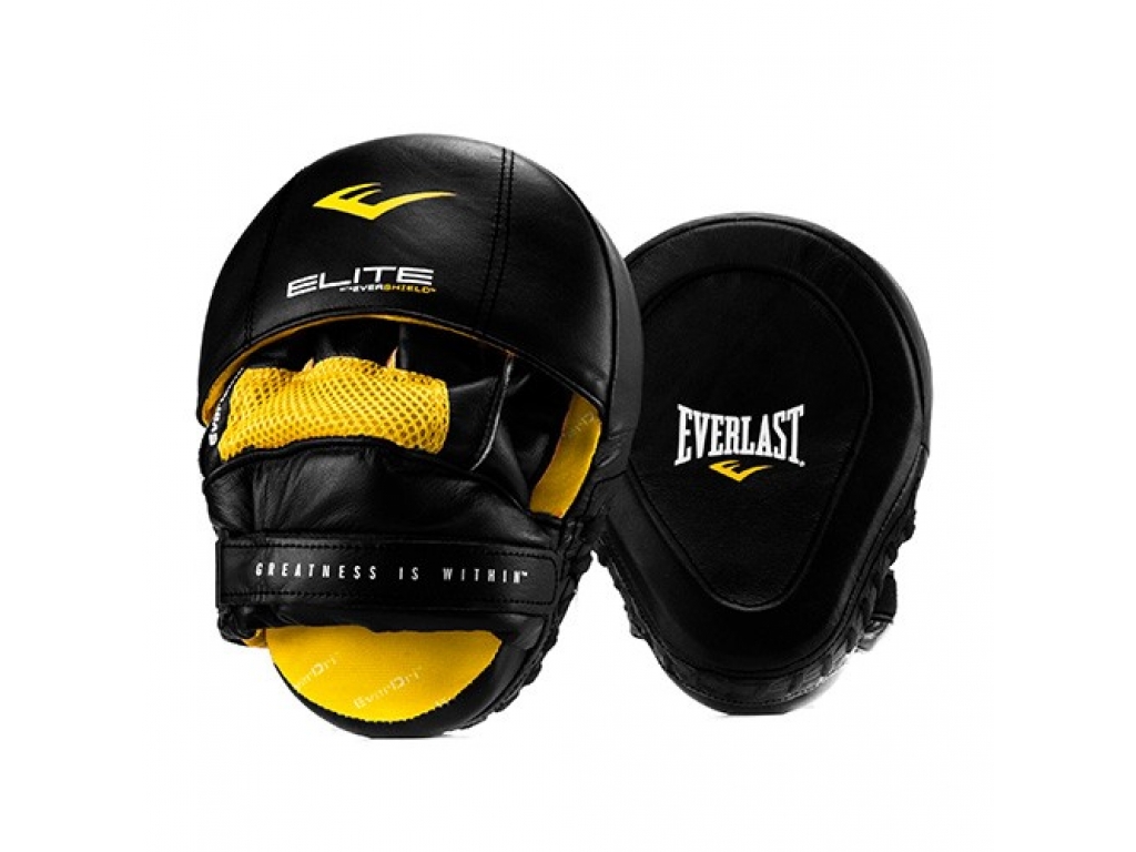Лапы EVERLAST Elite Leather Punch Mitts