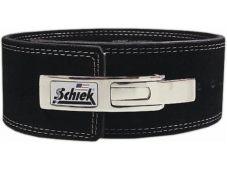 Пояс кожаный для пауэрлифтинга c карабином SCHIEK