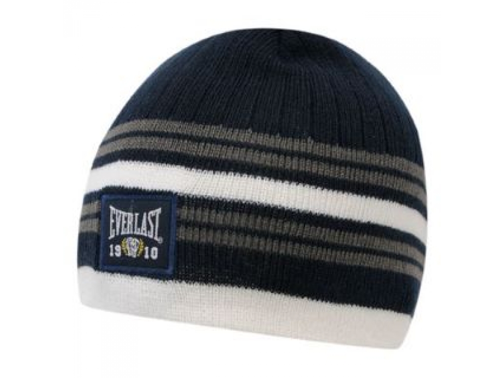Вязанная шапочка EVERLAST  Badge Beanie