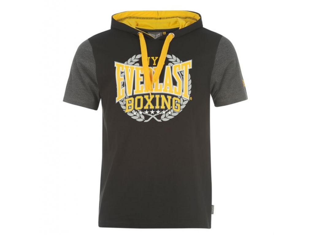 Футболка с капюшоном EVERLAST Mock Layer T-Shirt with Logo