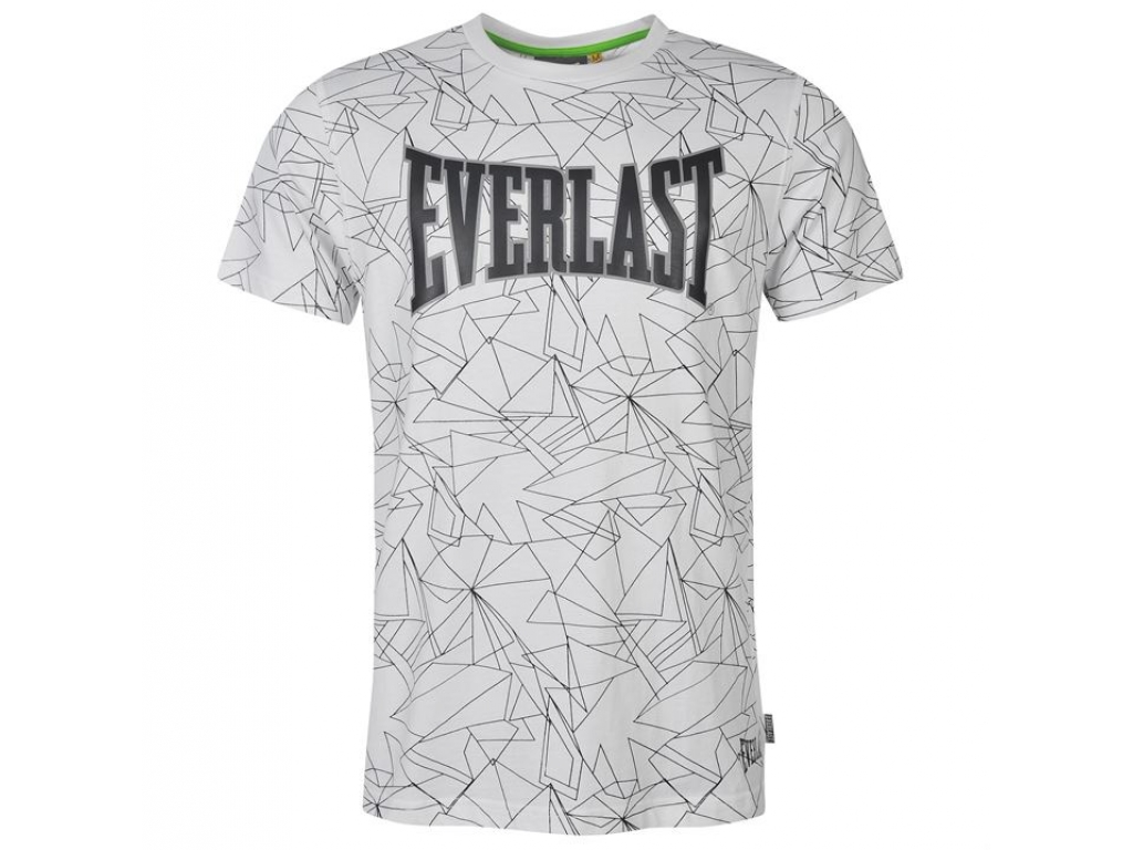 Футболка EVERLAST Geometric All Over Print T Shirt Mens 