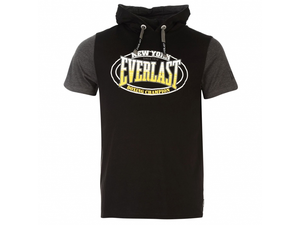 Футболка с капюшоном EVERLAST Mock Layer TShirt Mens
