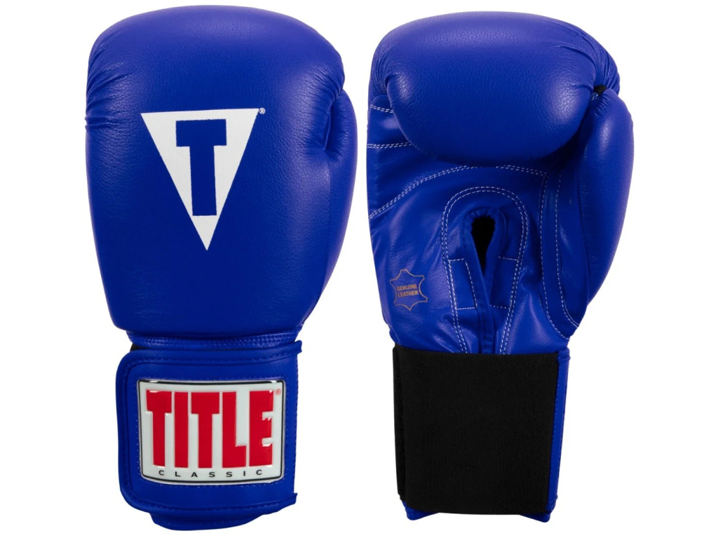 Рукавички тренувальні TITLE Classic Leather Elastic Training Gloves