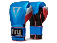 Перчатки тренировочные TITLE Boxing Luxury Training Gloves