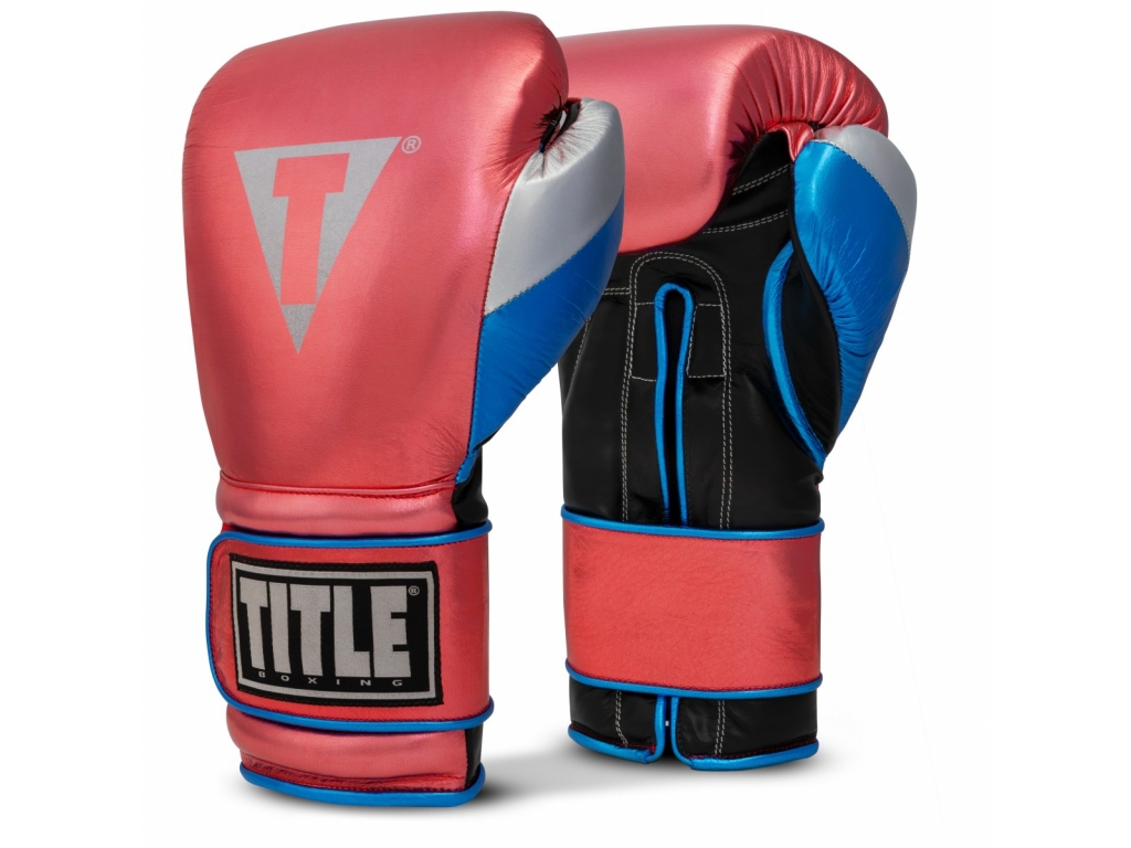 Перчатки тренировочные TITLE Boxing Luxury Training Gloves