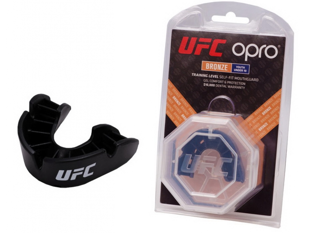 Капа подростковая OPRO Bronze Junior UFC Hologram