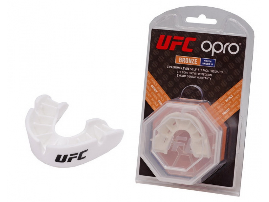 Капа подростковая OPRO Bronze Junior UFC Hologram