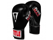 Перчатки детские TITLE Classic Black Max Boxing Gloves