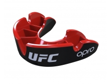 Капа подростковая OPRO Silver Junior UFC Hologram