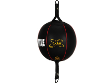 Груша пневматична на розтяжках TITLE Gyro Balanced Leather Double End Bag