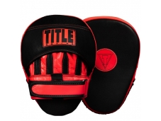 Лапы TITLE Boxing Vintage Leather Curved Mitts