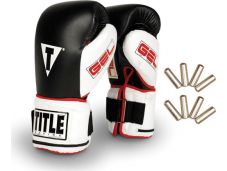 Перчатки TITLE гелевые c утяжелителями GEL Power Weighted Super Bag Gloves