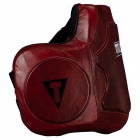 Пояс тренера TITLE Boxing Blood Red Leather Body Protector