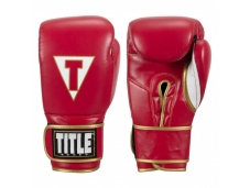 Перчатки тренировочные TITLE Boxeo Mexican Leather Training Gloves Quatro