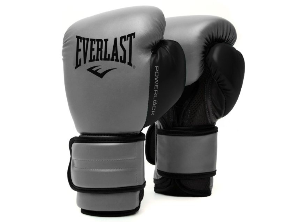 Тренировочные перчатки EVERLAST Powerlock-2 Hook & Loop Training Gloves (из синтетической кожи)