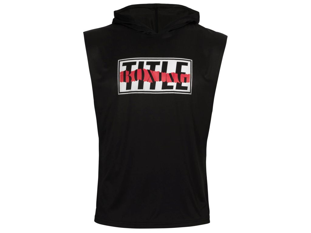 Безрукавка з капюшоном TITLE Boxing Outline Sleeveless Hoodie