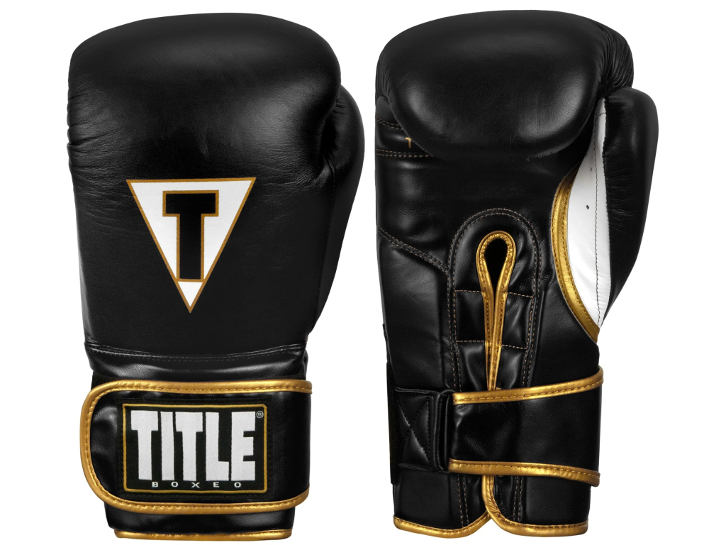 Снарядні рукавички TITLE Boxeo Mexican Leather Bag Boxing Gloves Quatro