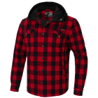 Сорочка фланелева утеплена з капюшоном PIT BULL Pioneer