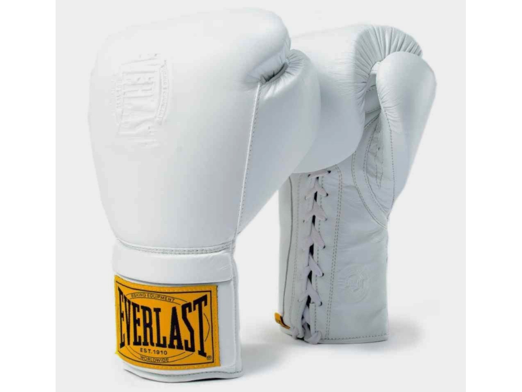 Тренувальні рукавички EVERLAST 1910 Pro Laced Boxing Gloves