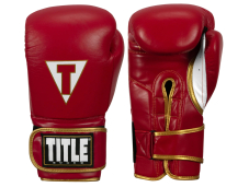 Снарядні рукавички TITLE Boxeo Mexican Leather Bag Boxing Gloves Quatro