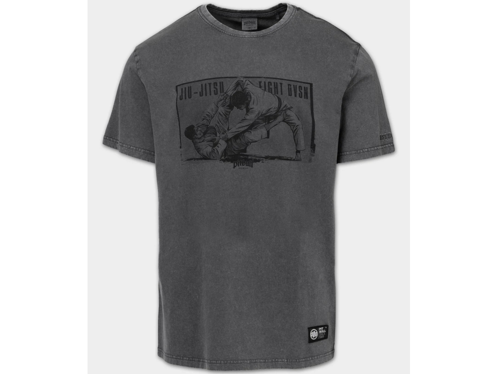 Футболка PIT BULL Washed Jiu-Jitsu Fight Division