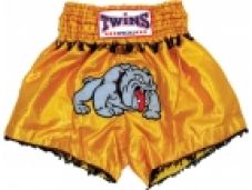 Трусы для тайского бокса ТМ TWINS Thai Style Trunks - Bulldog w/ Fringe